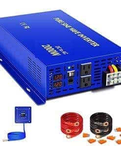 Inversor de Onda Sinusoidal Pura XYZ INVT 2000W - 12V CC a