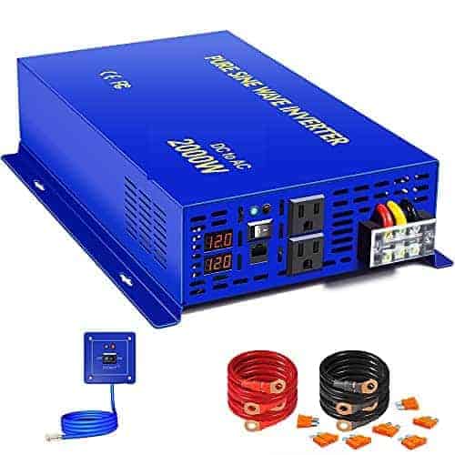 Inversor de Onda Sinusoidal Pura XYZ INVT 2000W - 12V CC a