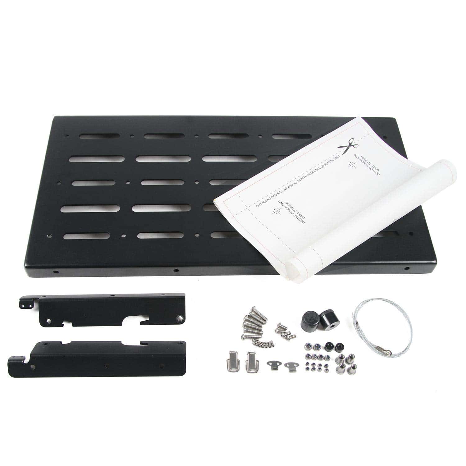 Tabla de maletero JeCar plegable trasero en aluminio para - Imagen 3