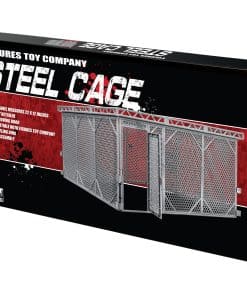 Set de Jaula de Acero para Rings de Lucha de Figures Toy