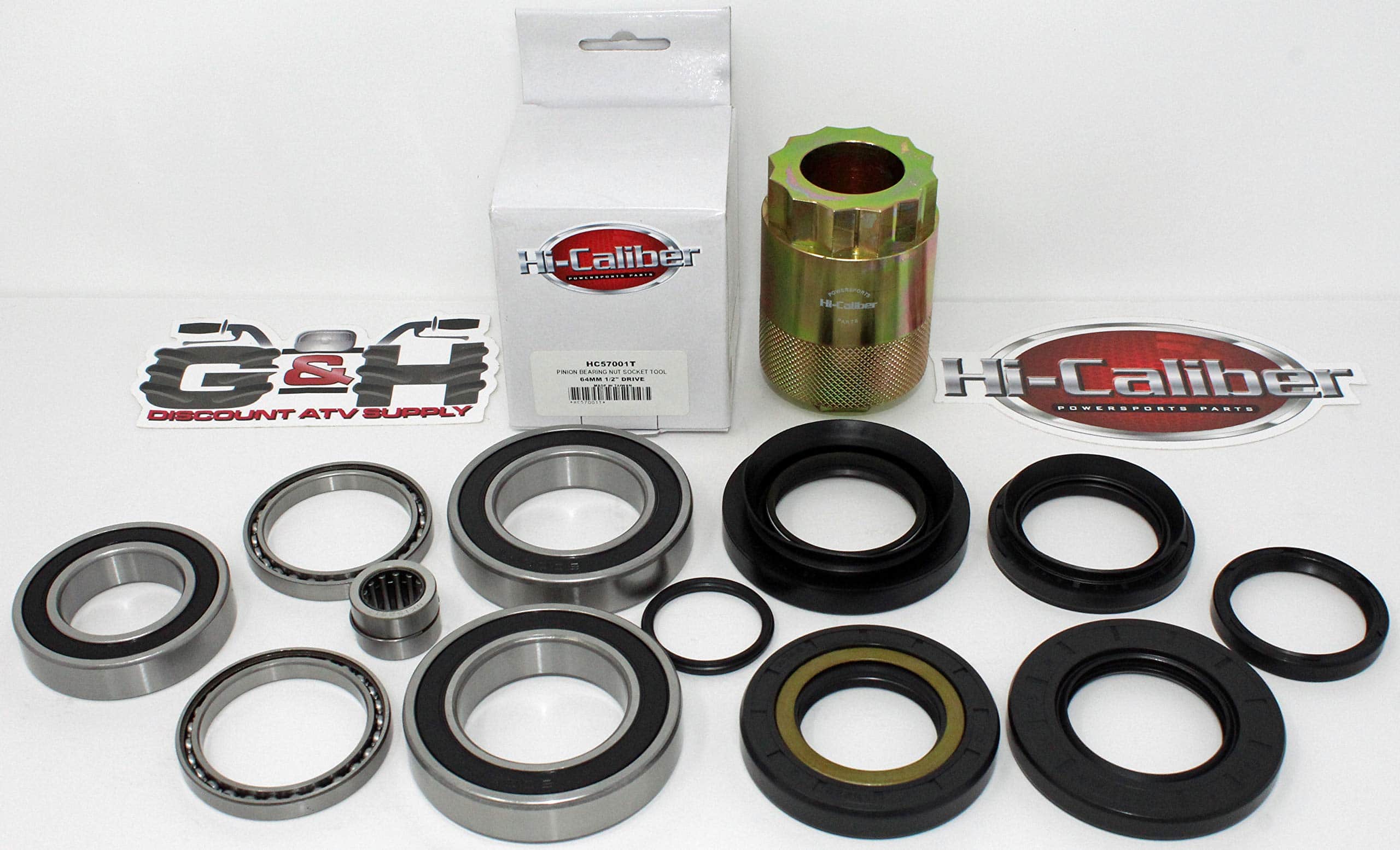 Kit de Rodamientos, Sellos y Herramienta para Engranaje de