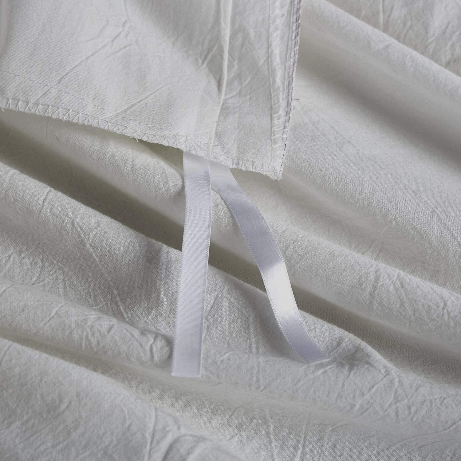 TEXAS LINEN CO. Juego de Funda nórdica 100% algodón egipcio - Imagen 4