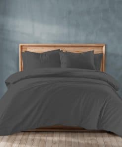 TEXAS LINEN CO. Juego de Funda Nórdica 100% Algodón Egipcio