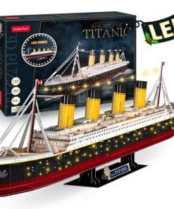 Rompecabezas 3D CubicFun para Adultos - Titanic LED 35''