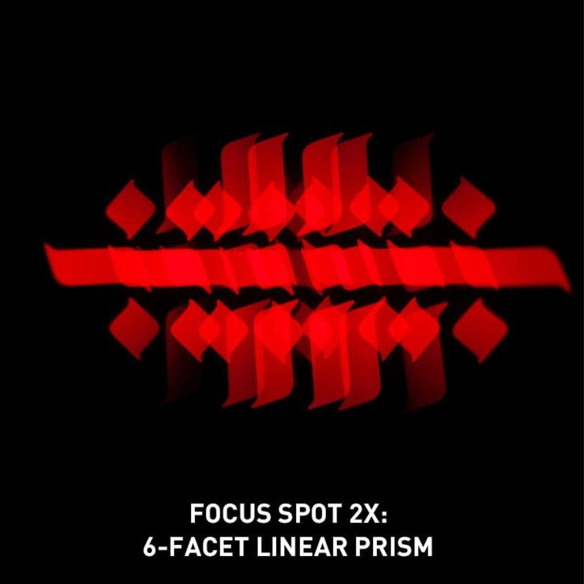 Cabeza Móvil LED ADJ FOCUS SPOT 2X 100W UV - Imagen 9