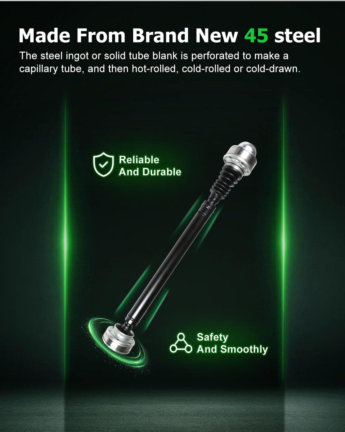 SCITOO Eje de Transmisión delantero Compatible con Jeep - Imagen 4