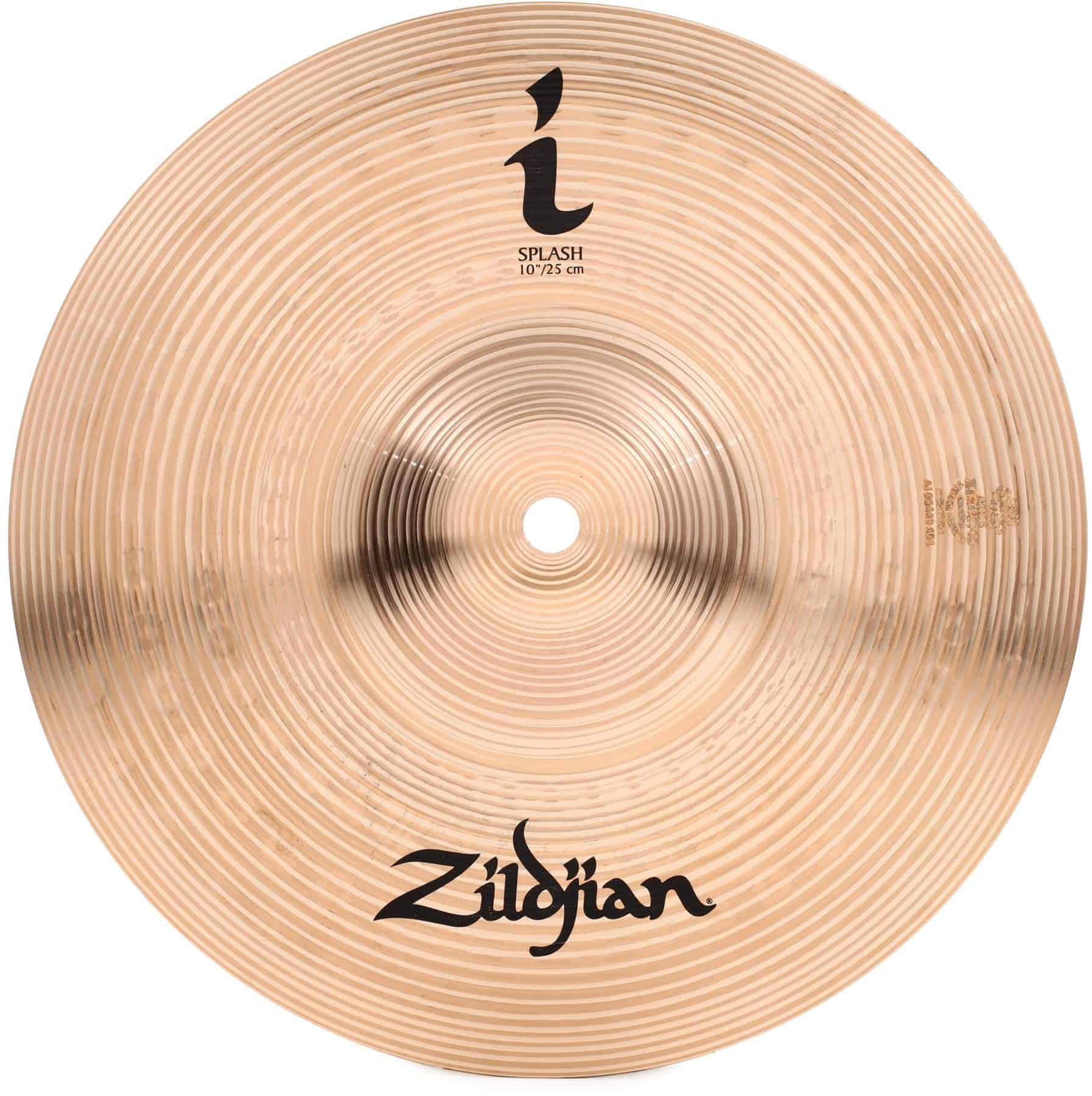 Platillo Splash Zildjian de 10 pulgadas Serie I