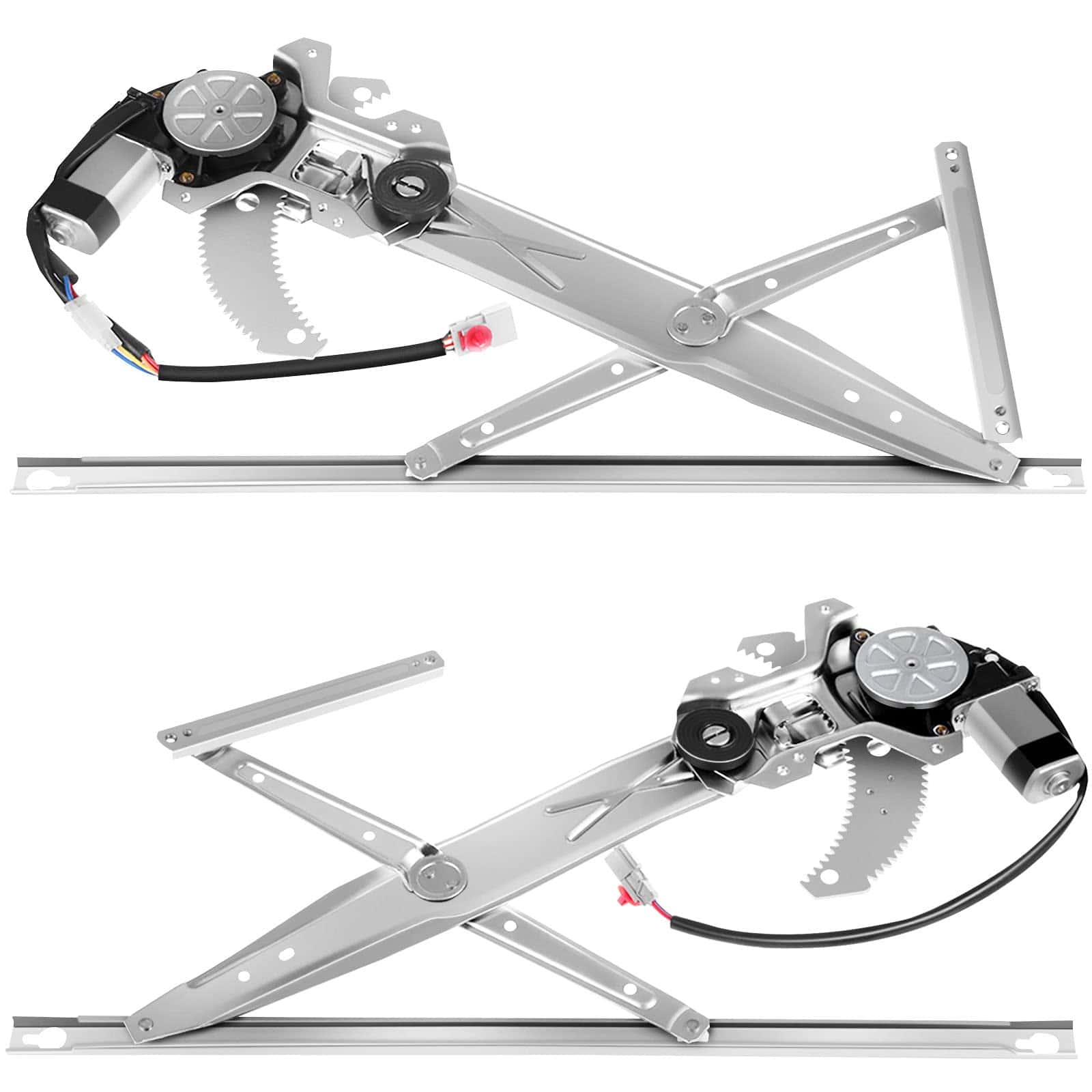 FINDAUTO Regulador de ventana con motor Par delantero para