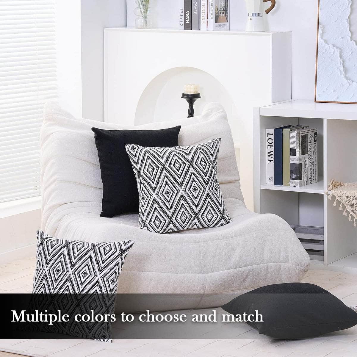 Set de 4 Fundas de Cojín Decorativas HPUK con Diseño - Imagen 7