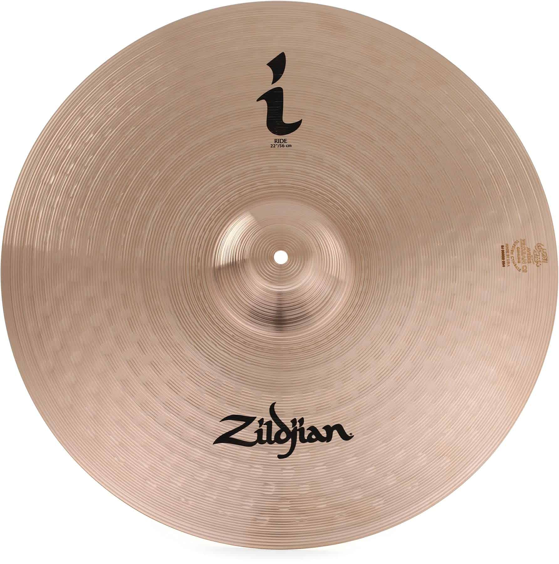 Platillo Ride Zildjian de 22 pulgadas Serie I