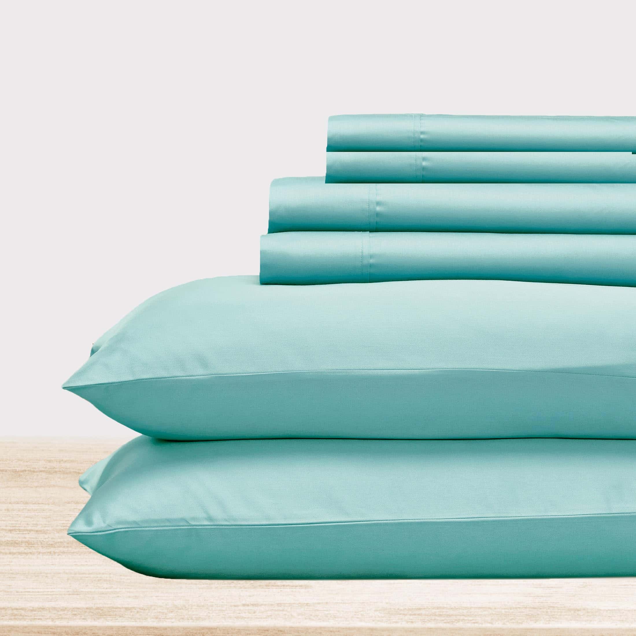 Juego de sábanas California Design Den de 6 -Teal