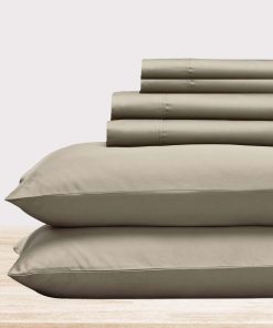 Juego de sábanas queen size California Design Den de 6