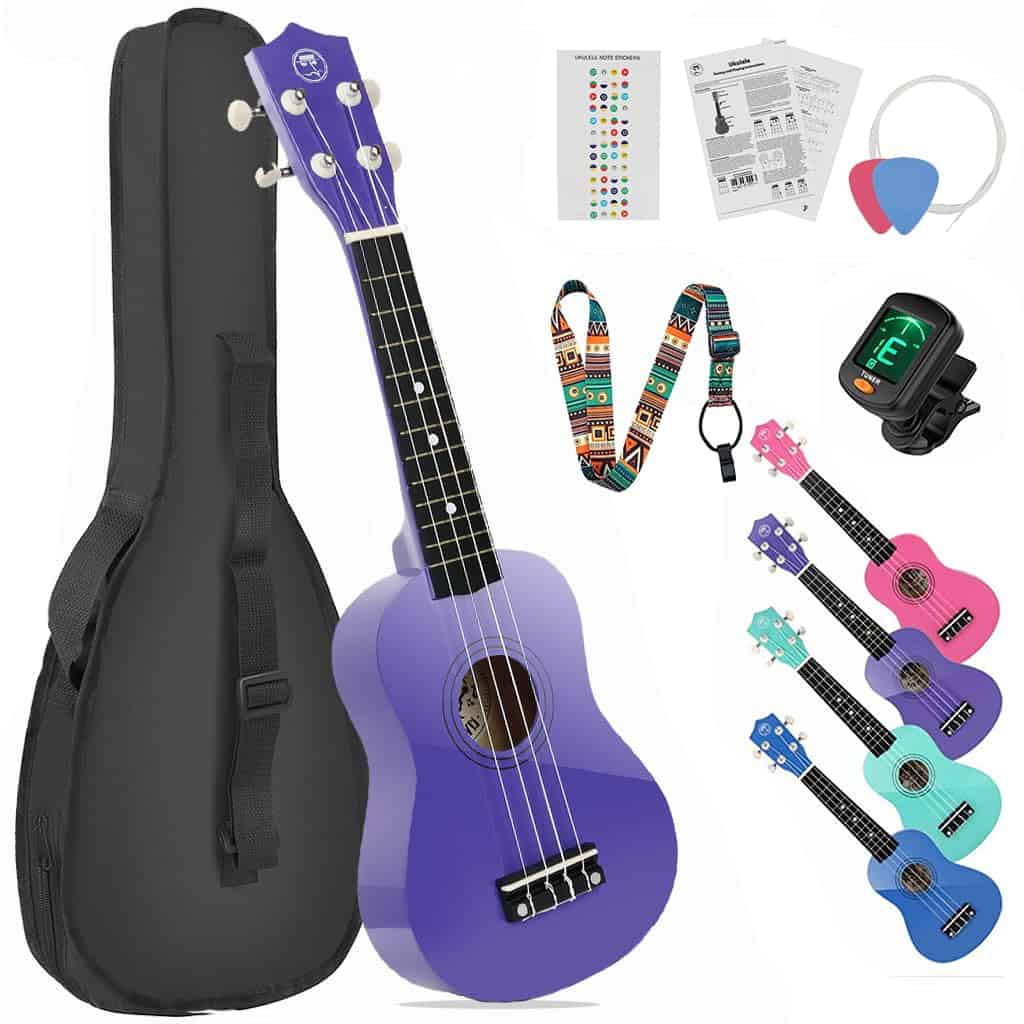 Ukulele Soprano MUSTAR para niños principiantes -, MU-701)