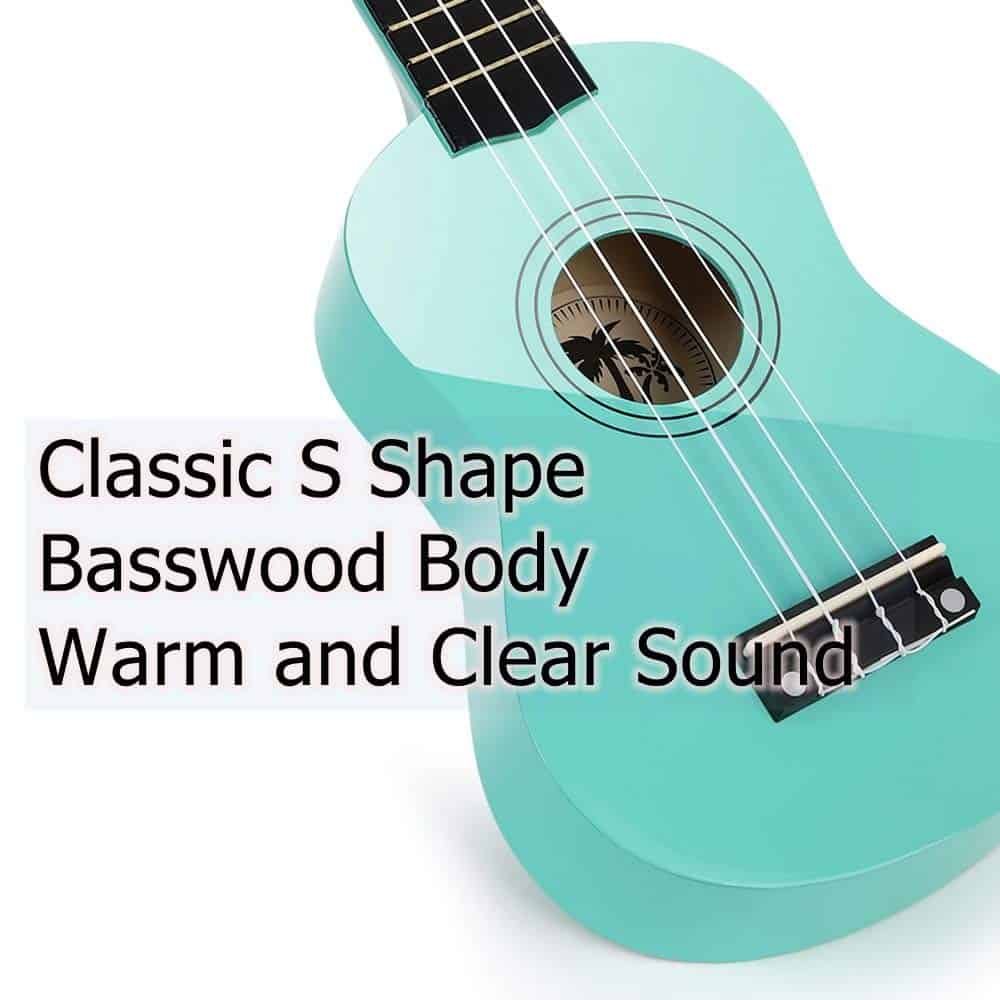 Ukulele Soprano MUSTAR para niños principiantes -, MU-601) - Imagen 6