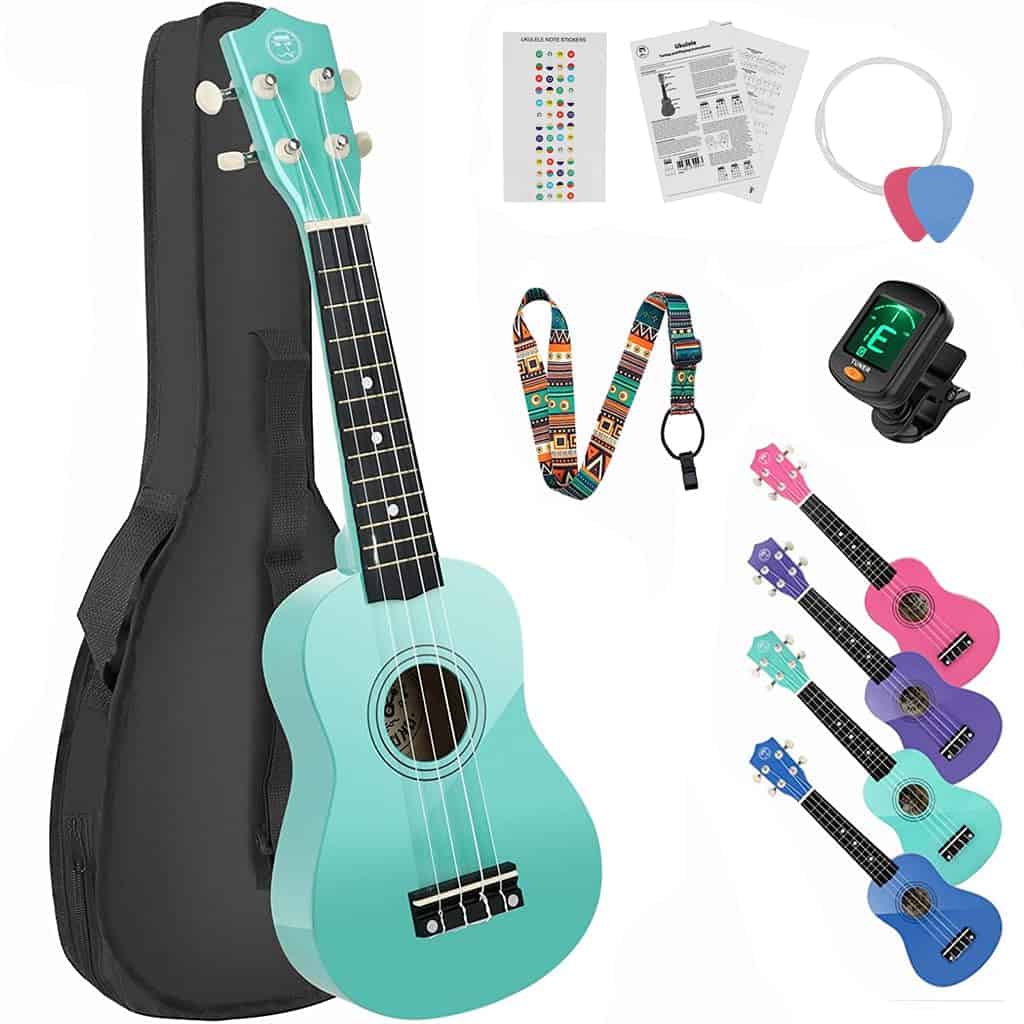 Ukulele Soprano MUSTAR para niños principiantes -, MU-601)