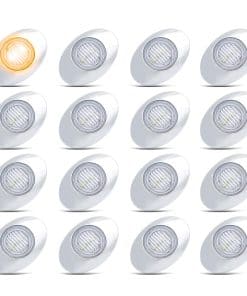 Pack de 16 Luces Indicadoras Laterales Ovales Mini de 3