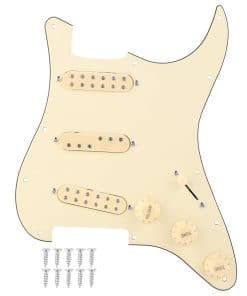Bnineteenteam SSS29 Kit de Pickguard Precableado con Placa