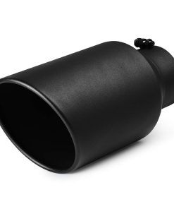 A-KARCK Escape Punta 5 Pulgadas Entrada, 5 Pulgadas de