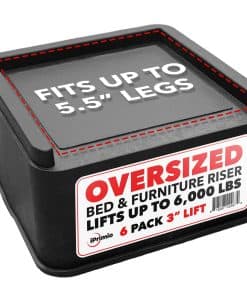 Elevadores de Cama Sobredimensionados iPrimio - Cuadrados,