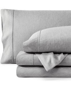 Juego de sábanas Twin XL Bare Home - Tamaño -Carbón jaspeado