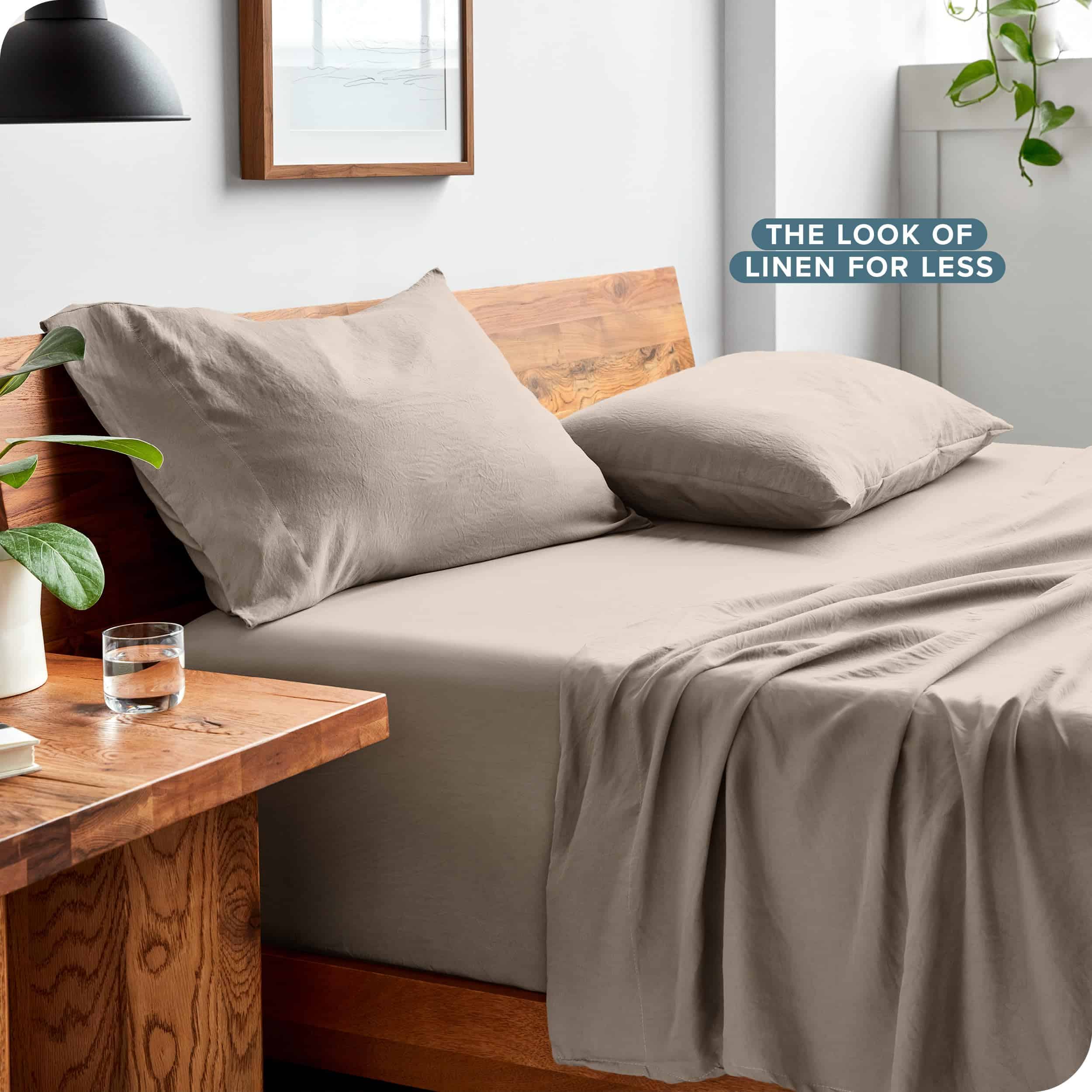 Juego de sábanas Twin Bare Home - 1800 de lujo Ultra suave - Imagen 3