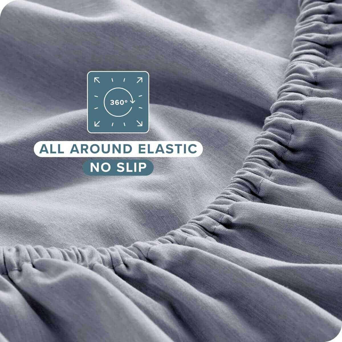 Juego de sábanas Bare Home Twin XL - Tamaño universitario - - Imagen 7