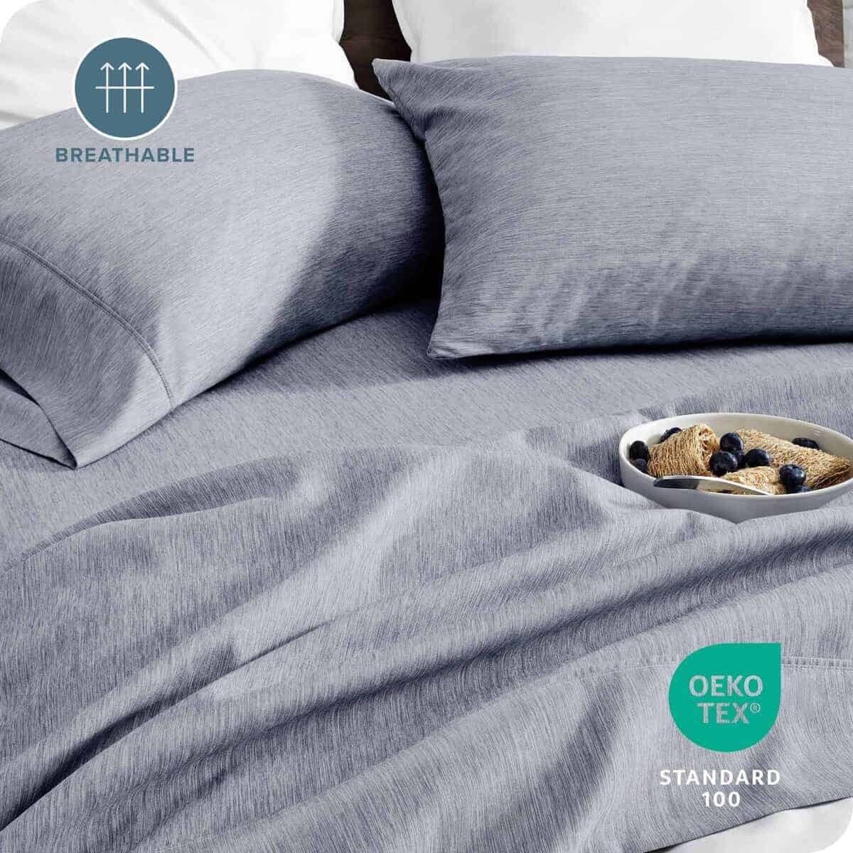 Juego de sábanas Bare Home Twin XL - Tamaño universitario - - Imagen 6