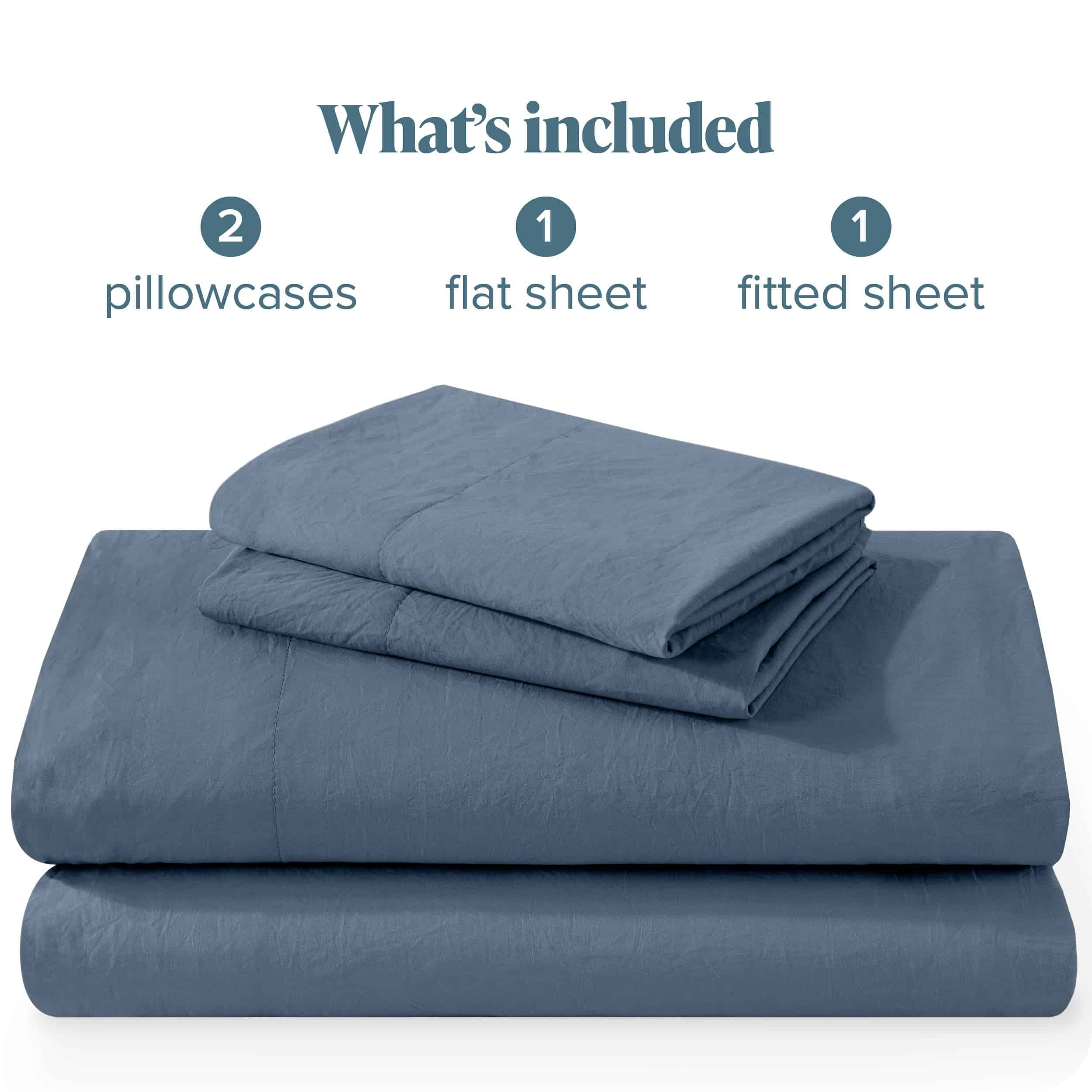 Juego de sábanas completo Bare Home - Lujo 1800 -Mar de Beri - Imagen 7