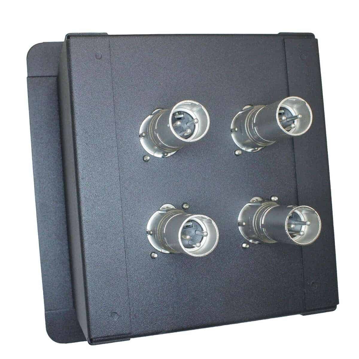 Caja de Escenario Empotrada de MCSPROAUDIO con 4 Conectores - Imagen 3