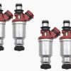 Conjunto de 4 inyectores de combustible 23250-16160 FJ388