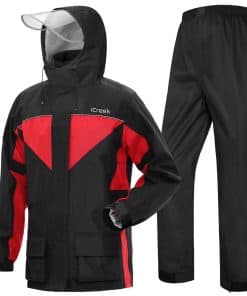 Conjunto de lluvia para motocicleta iCreek para hombres y