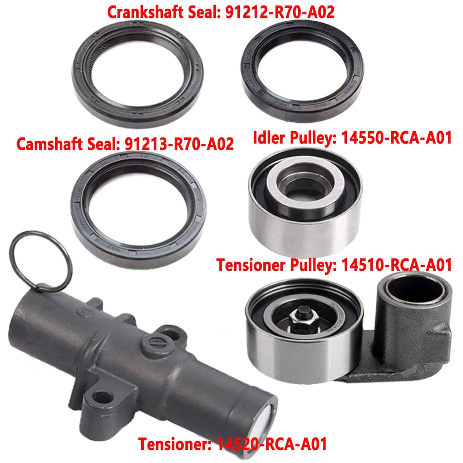 Kit de correa de distribución del motor TKH-002 con bomba - Imagen 7