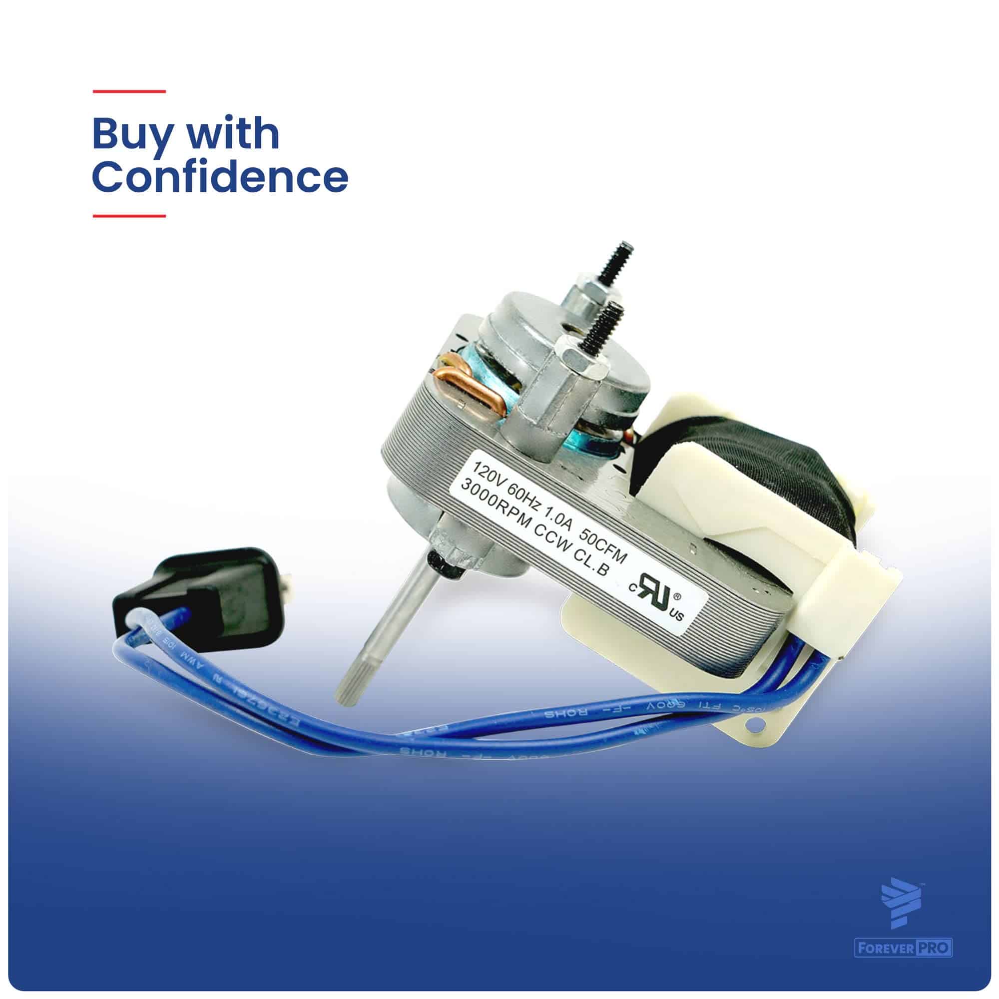 ForeverPRO S97012038 Motor para Electrodomésticos Broan - Imagen 7