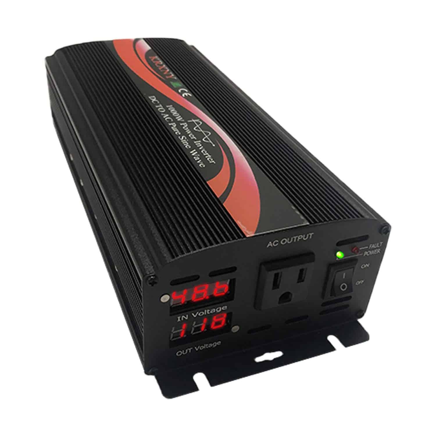 Inversor de Corriente de Onda Sinusoidal Pura KRXNY 1000W - Imagen 3