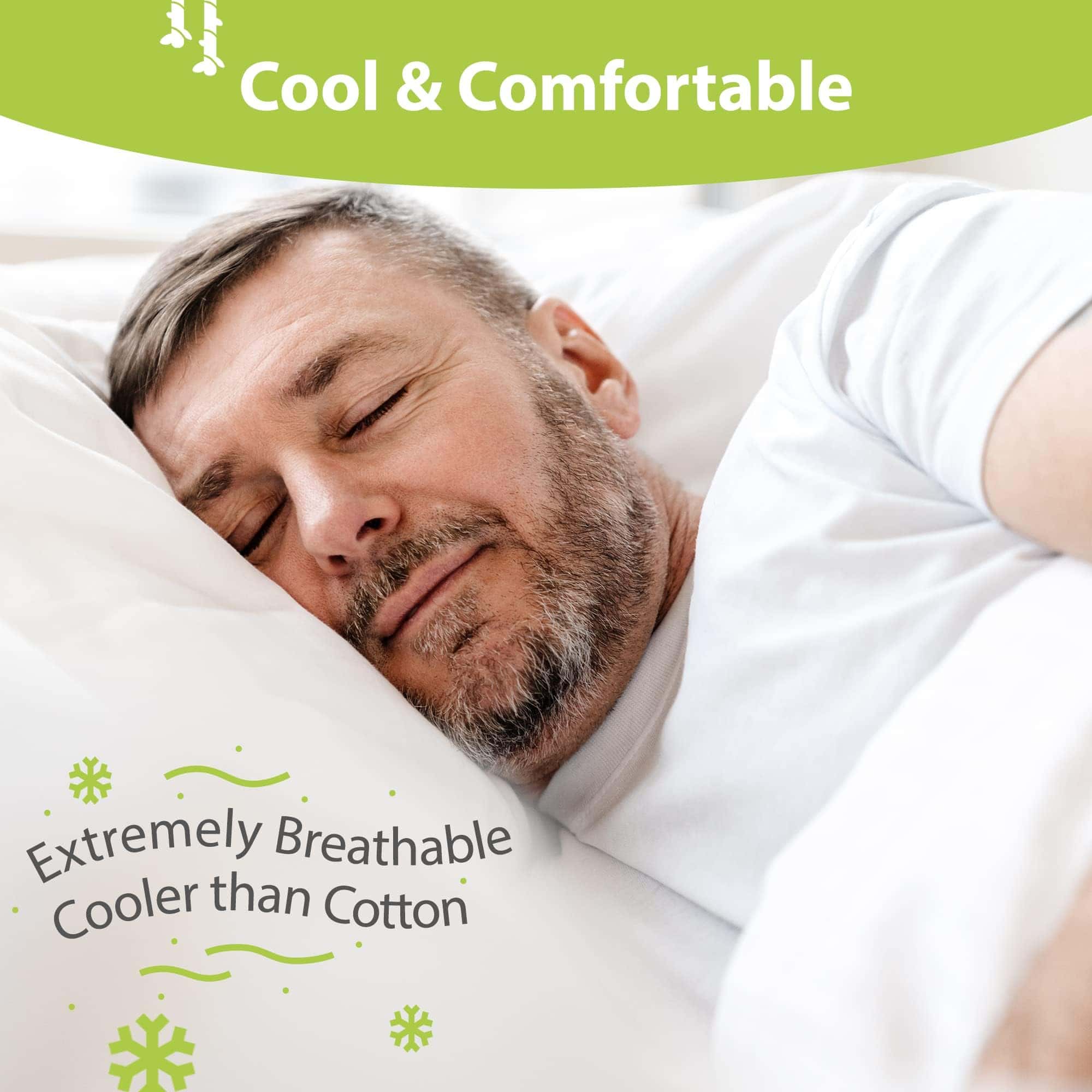 Juego de Sábanas de Lujo BAMPURE Serie 6 Piezas Queen - - Imagen 4