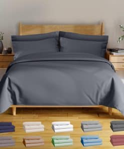 Juego de sábanas BAMPURE Luxury Series 6 piezas Queen -