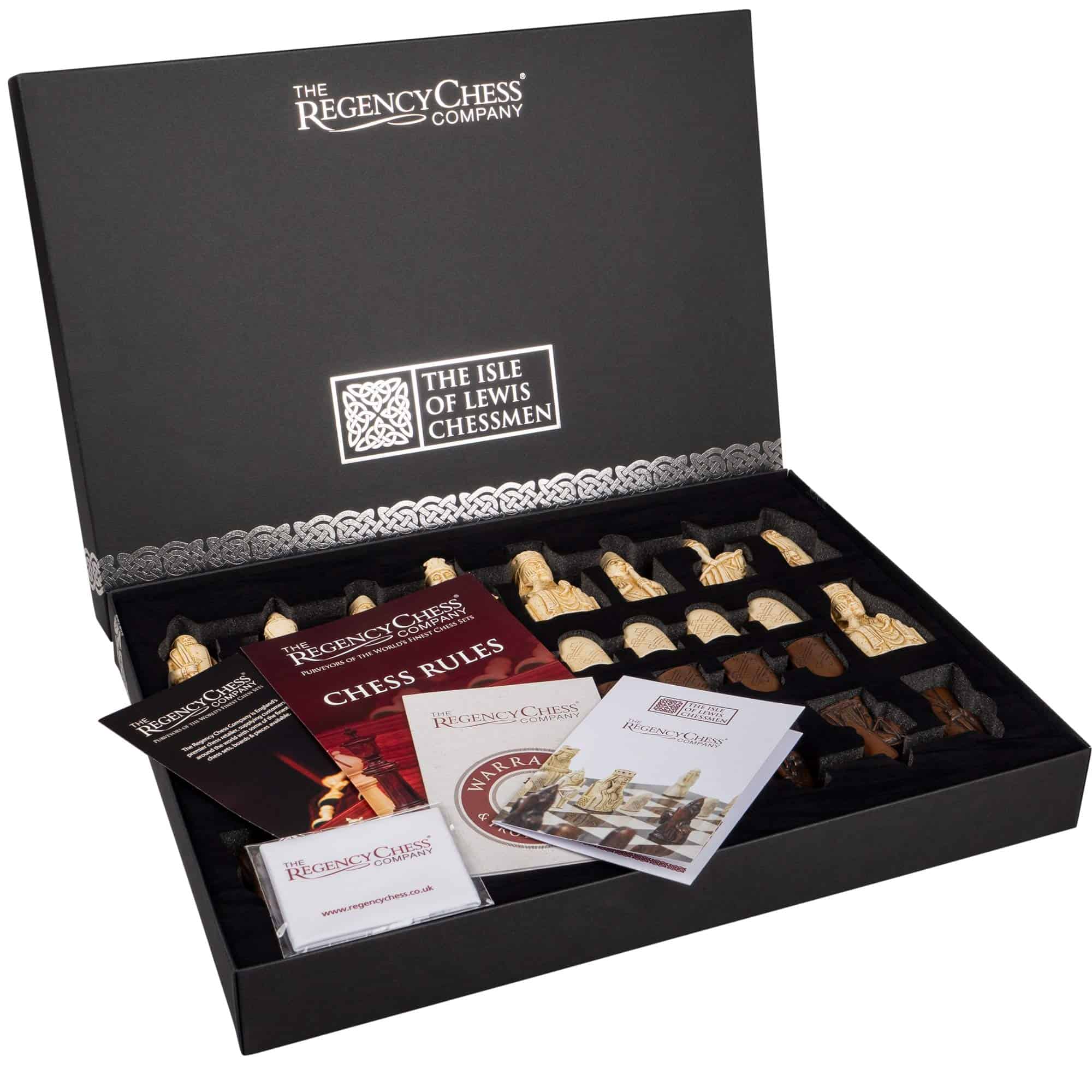 Juego de Ajedrez Isle of Lewis - Edición de 4 Reinas - - Imagen 6