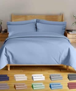 Set de Sábanas de Lujo BAMPURE Serie 6 Pzas Tamaño King -