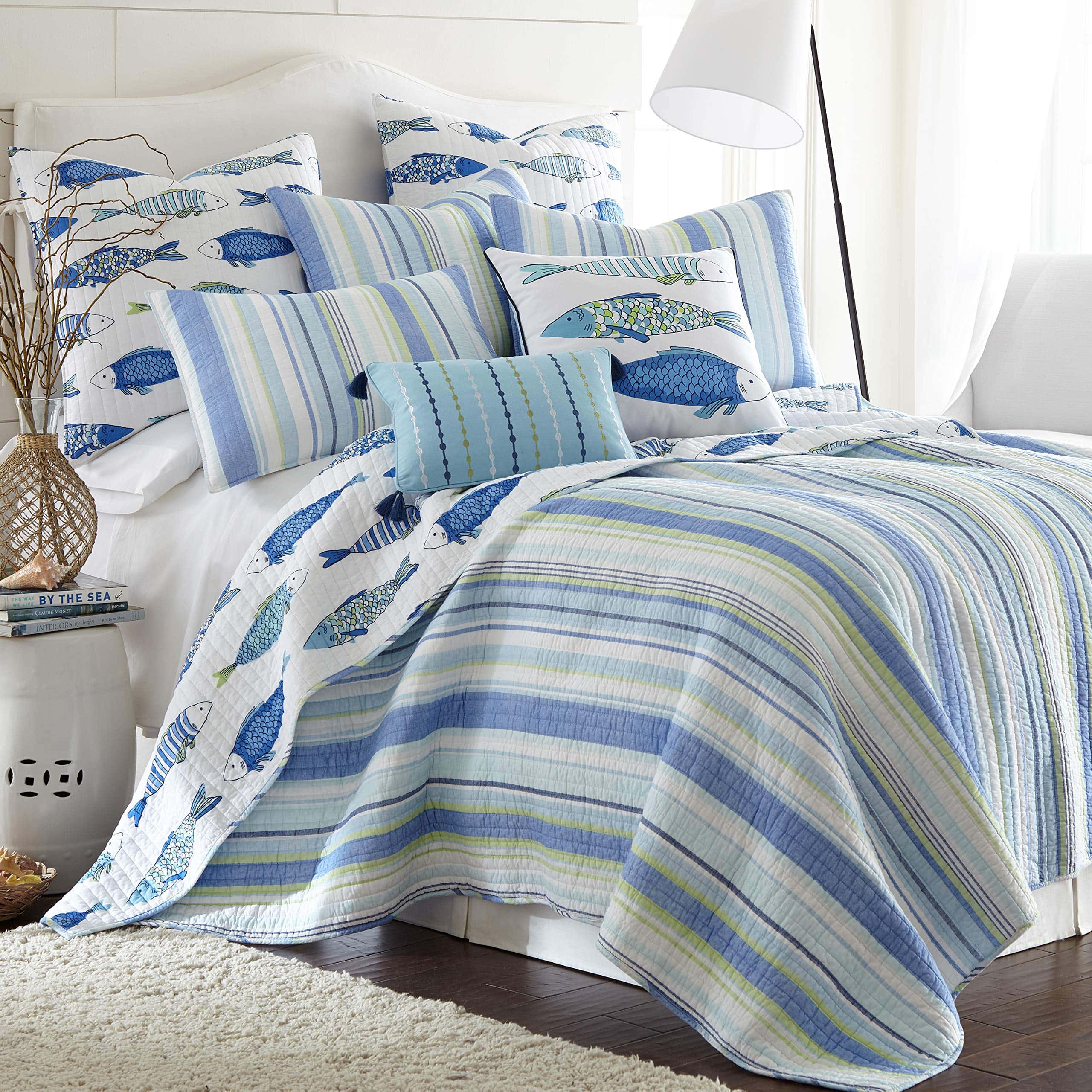 Levtex Home - Catalina - Set de dos fundas de cojín Euro - - Imagen 4