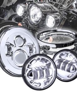 Faros LED de 7 pulgadas TRUE MODS con Luz de Paso de 4.5