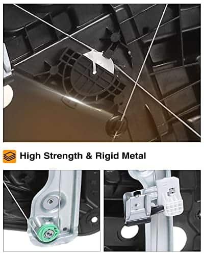 Regulador de ventana eléctrico A-Premium sin motor con - Imagen 5