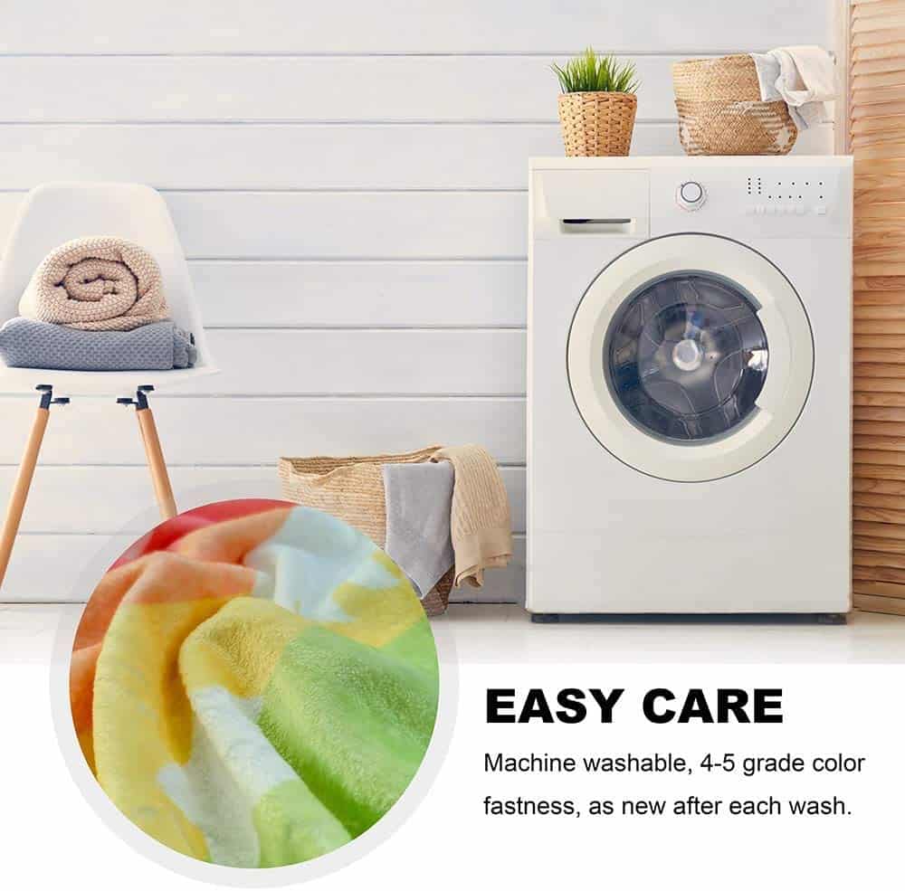 Manta de Lana Miblor con Hermosa Joya de Libélula en Fondo - Imagen 5