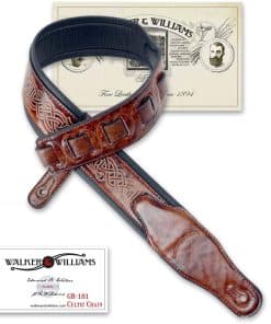 Correa de guitarra acolchada Walker & Williams GB-181