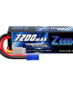 Batería LiPo Zeee 4S 7200mAh 14.8V 80C con Conector EC5