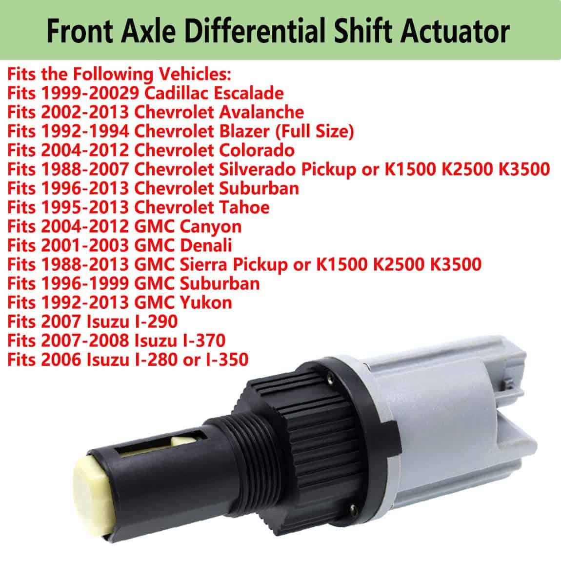 26060073 Actuador de Cambio del Diferencial del Eje - Imagen 4