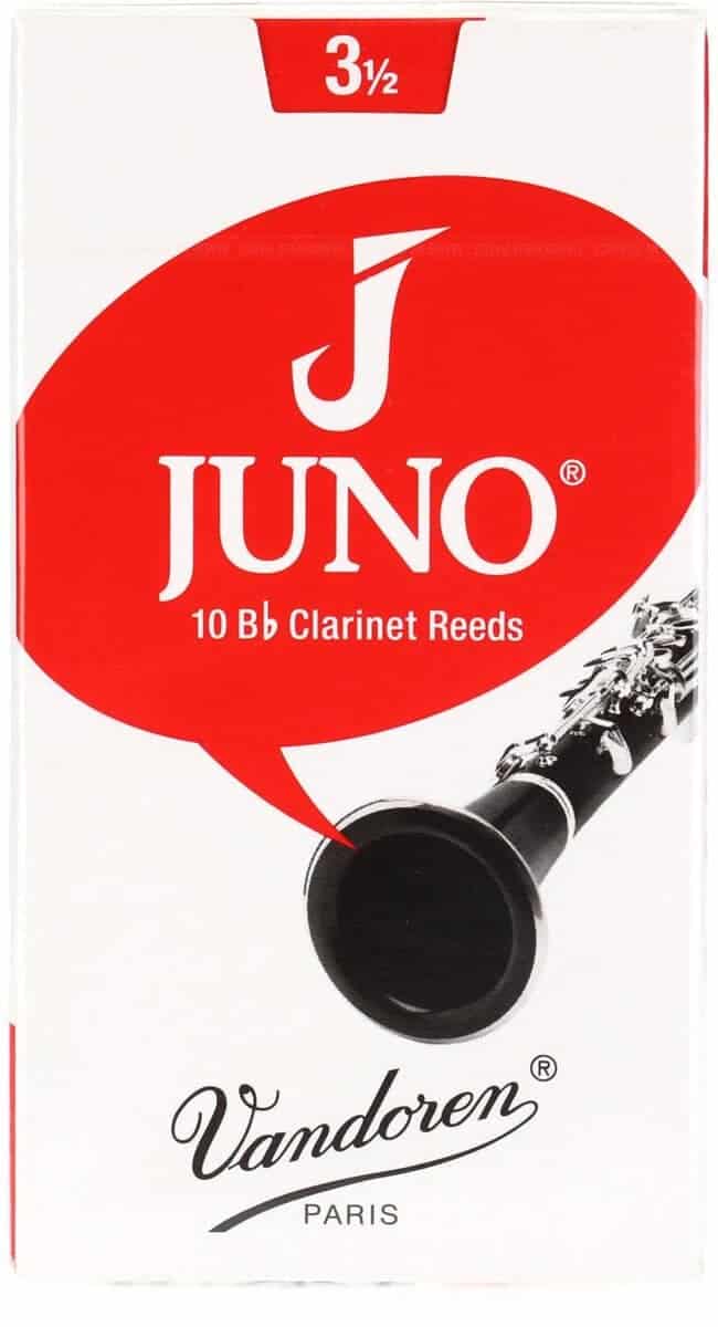Cañas de clarinete Vandoren JUNO, caja de 10 (JCR0135)
