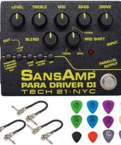 Pedal preamplificador Tech 21 SansAmp Para Driver DI V2 con