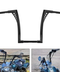 WeiSen Gloss Black 14" Ape Hangers Monkey Handlebar 1-1/4"