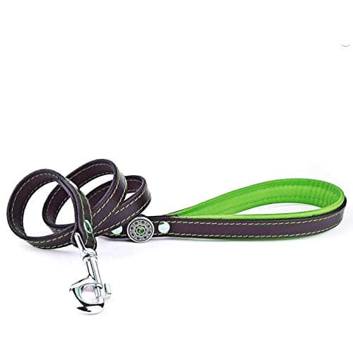 Correa de Cuero Auténtico para Perros Bestia Bijou. 43