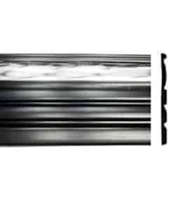 Moldura de Carrocería Lateral Negra Brillante para Chevy